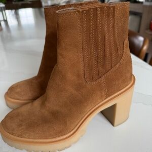 dolce vita caster h2o waterproof boots- camel 7.5